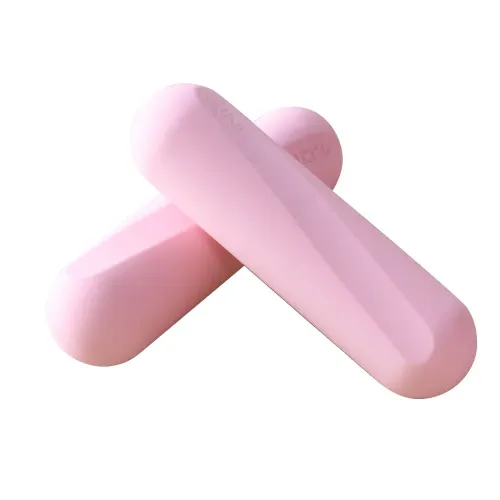 RING pilates fitnes bucice -silikon 1x1 kg pink RX LKW-684-1 kg